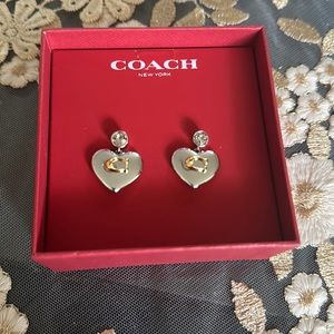 Coach earrings